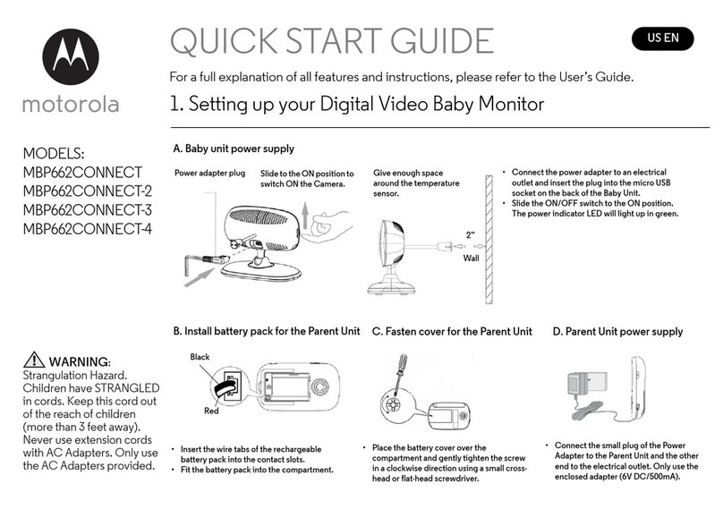Motorola MBP662CONNECT User manual