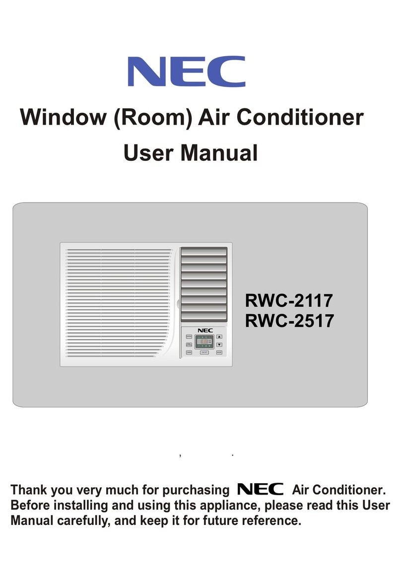 NEC RWC-2117 user manual