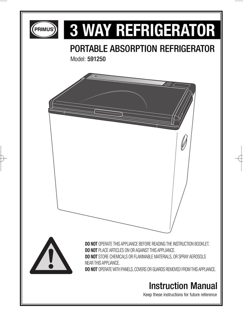 Primus 591250 User manual