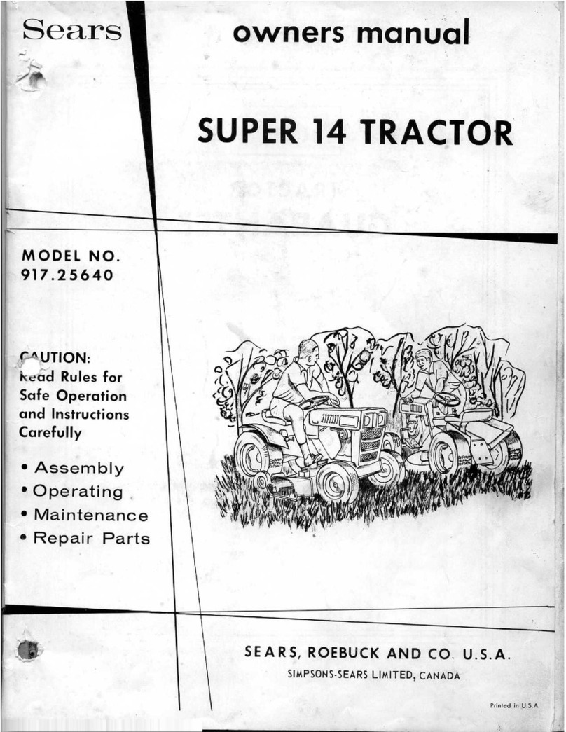 Sears 917.25640 owner's manual