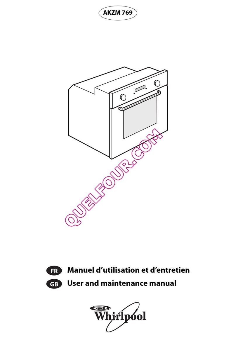 Whirlpool AKZM 769 User and maintenance manual