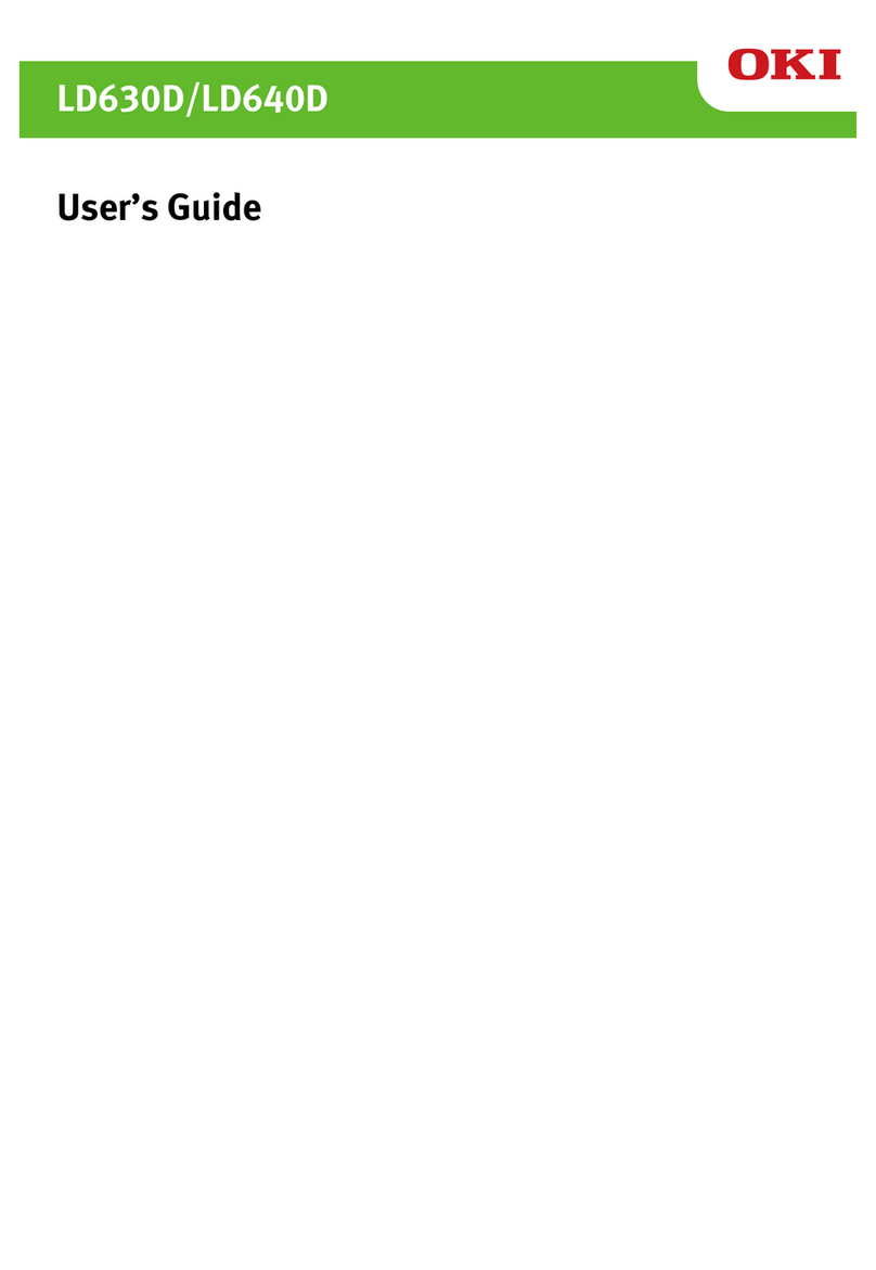 Oki LD630D User manual