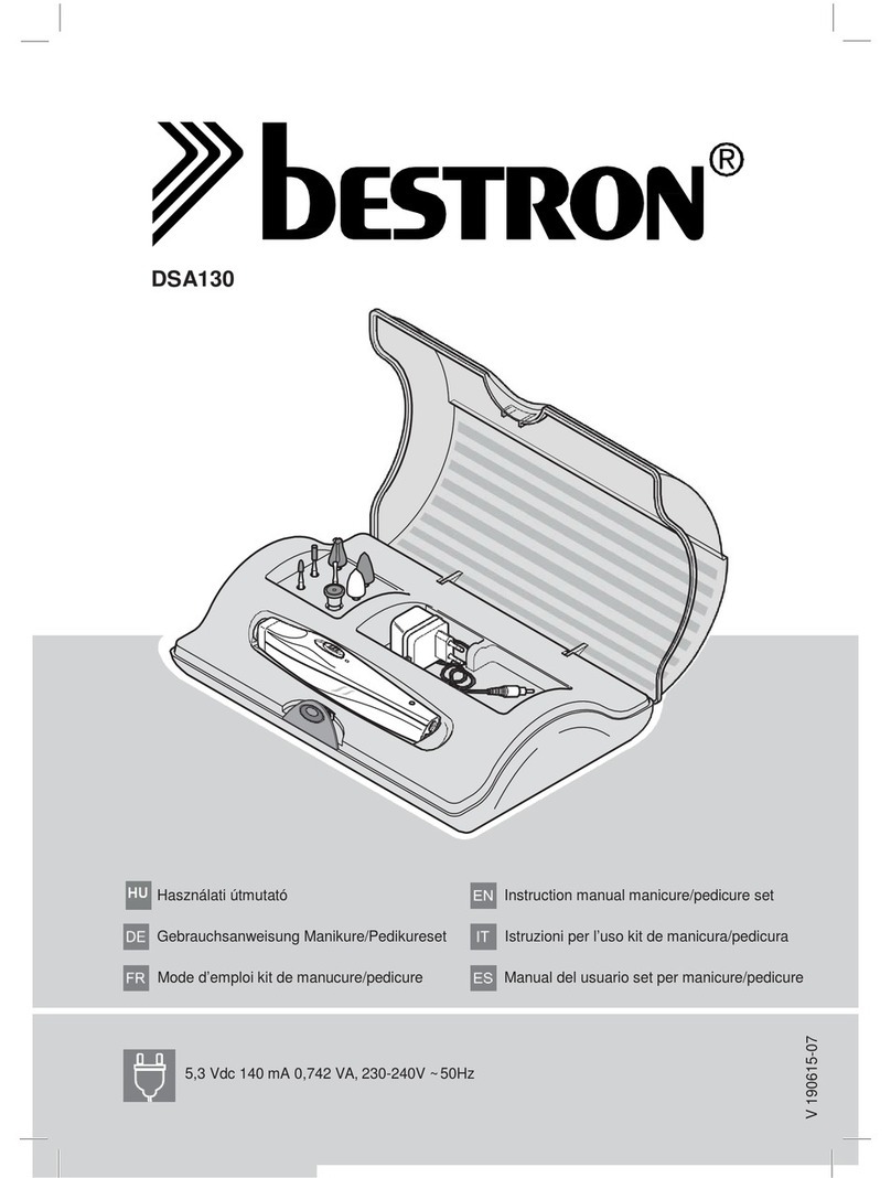 Bestron DSA130 instruction manual