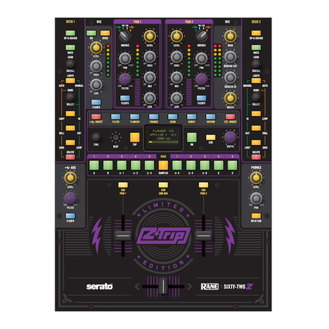 Rane Z-Trip SIXTY-TWO Z quick start Rane Z-Trip SIXTY-TWO Z quick start