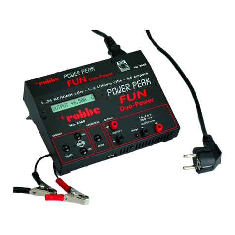 ROBBE Power Peak FUN DUO POWER 8468 User manual