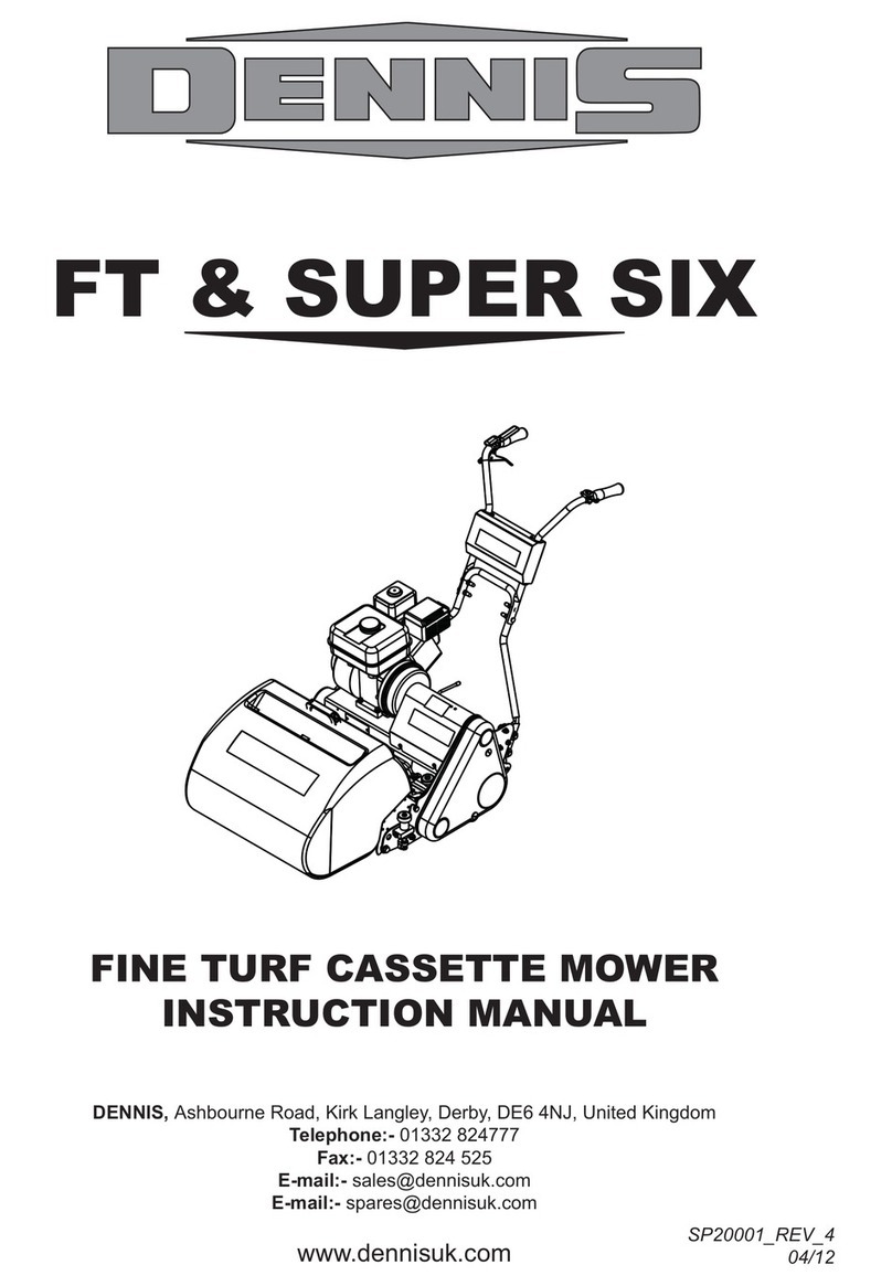 Dennis FT 430 User manual