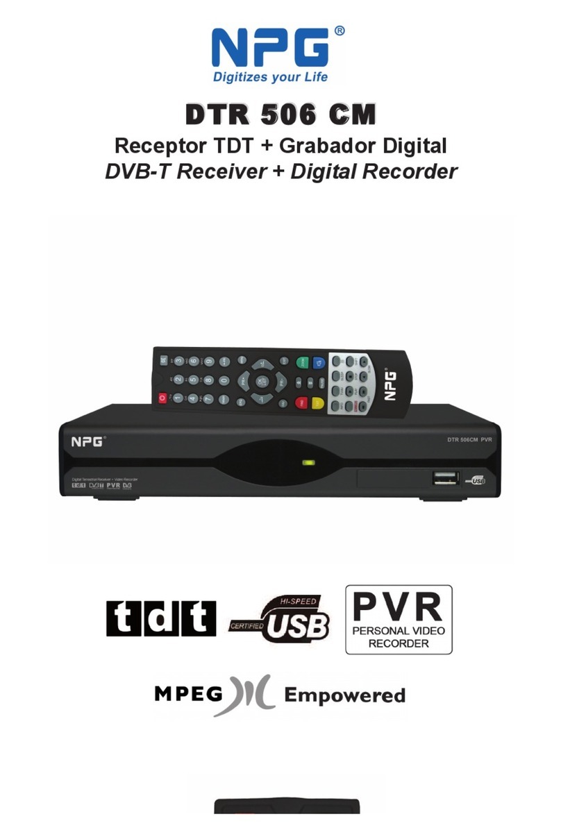NPG DTR 506 CM User manual