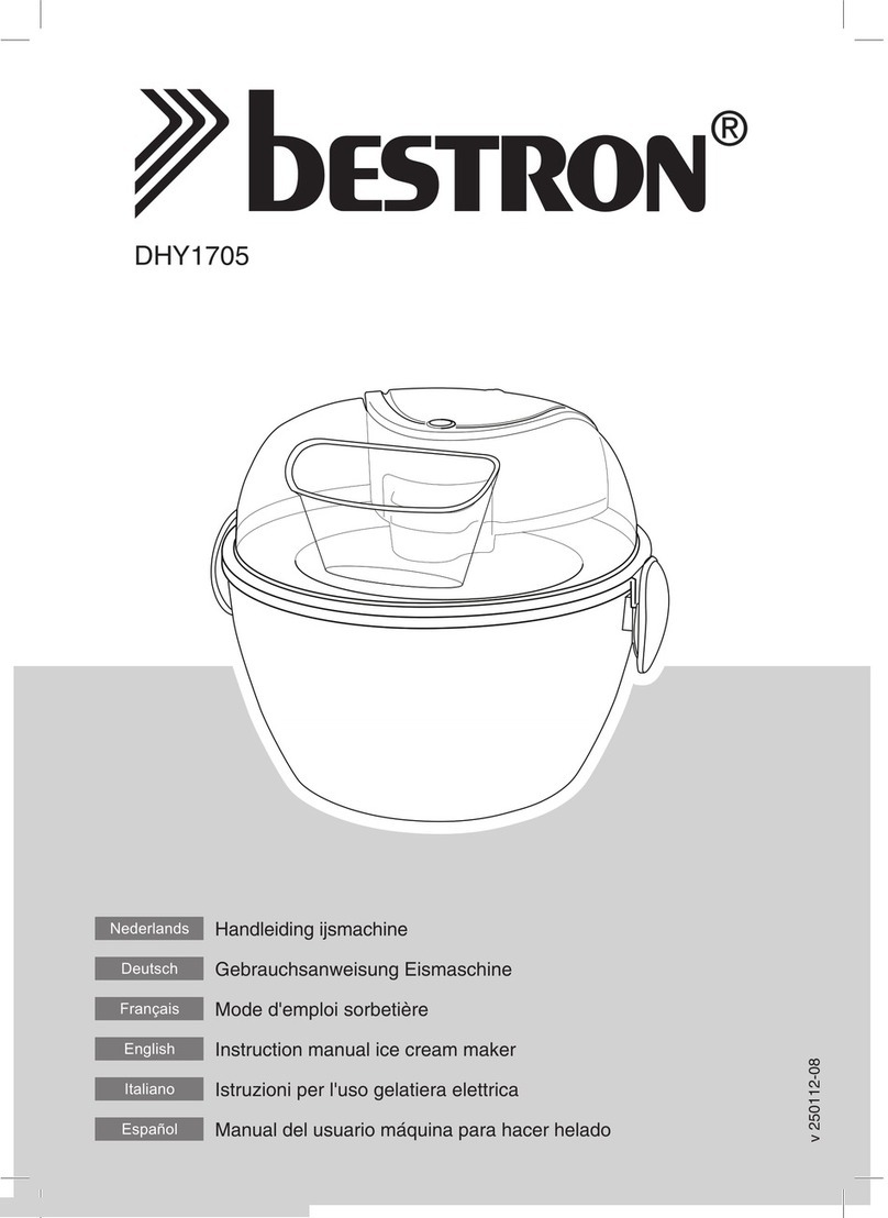 Bestron DHY1705 instruction manual