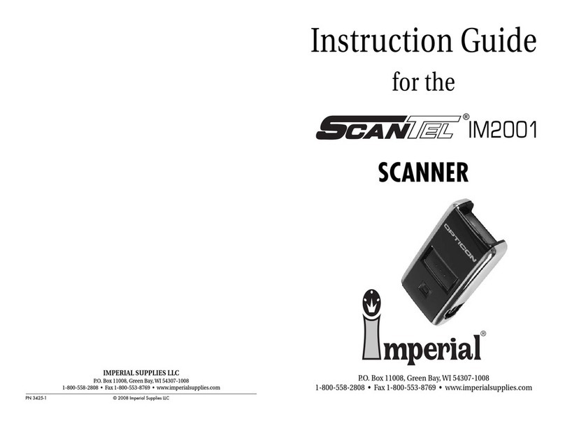Imperial ScanTel IM2001 Instruction guide