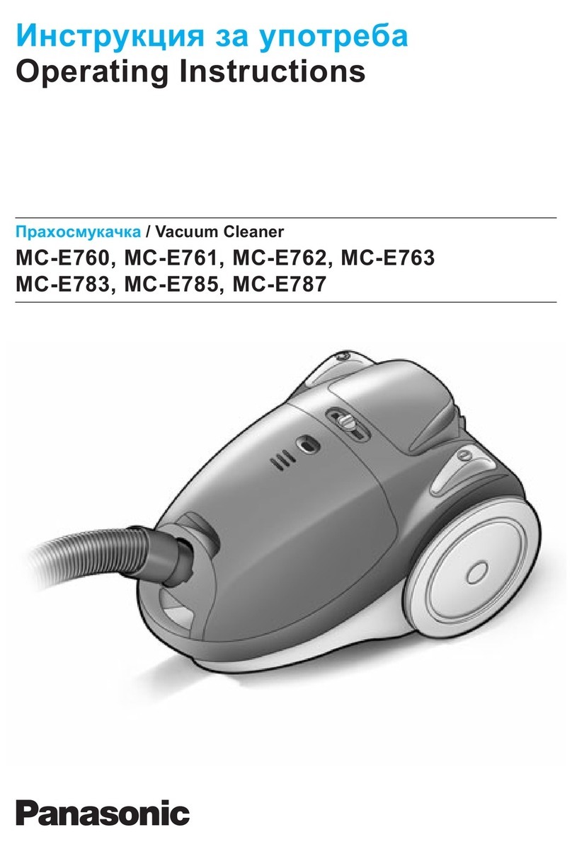 Panasonic MC-E760 operating instructions