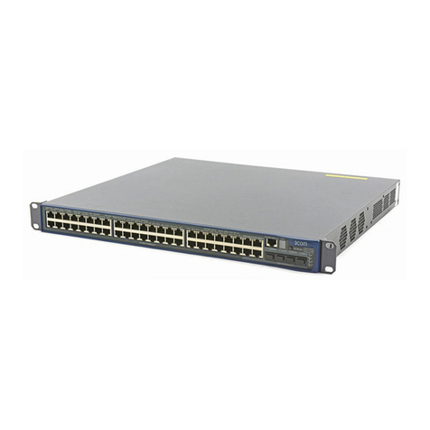 3Com Switch 4800G 24-Port User manual