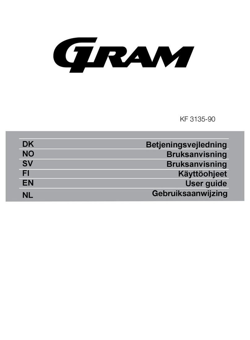 Gram KF3135-90 user guide