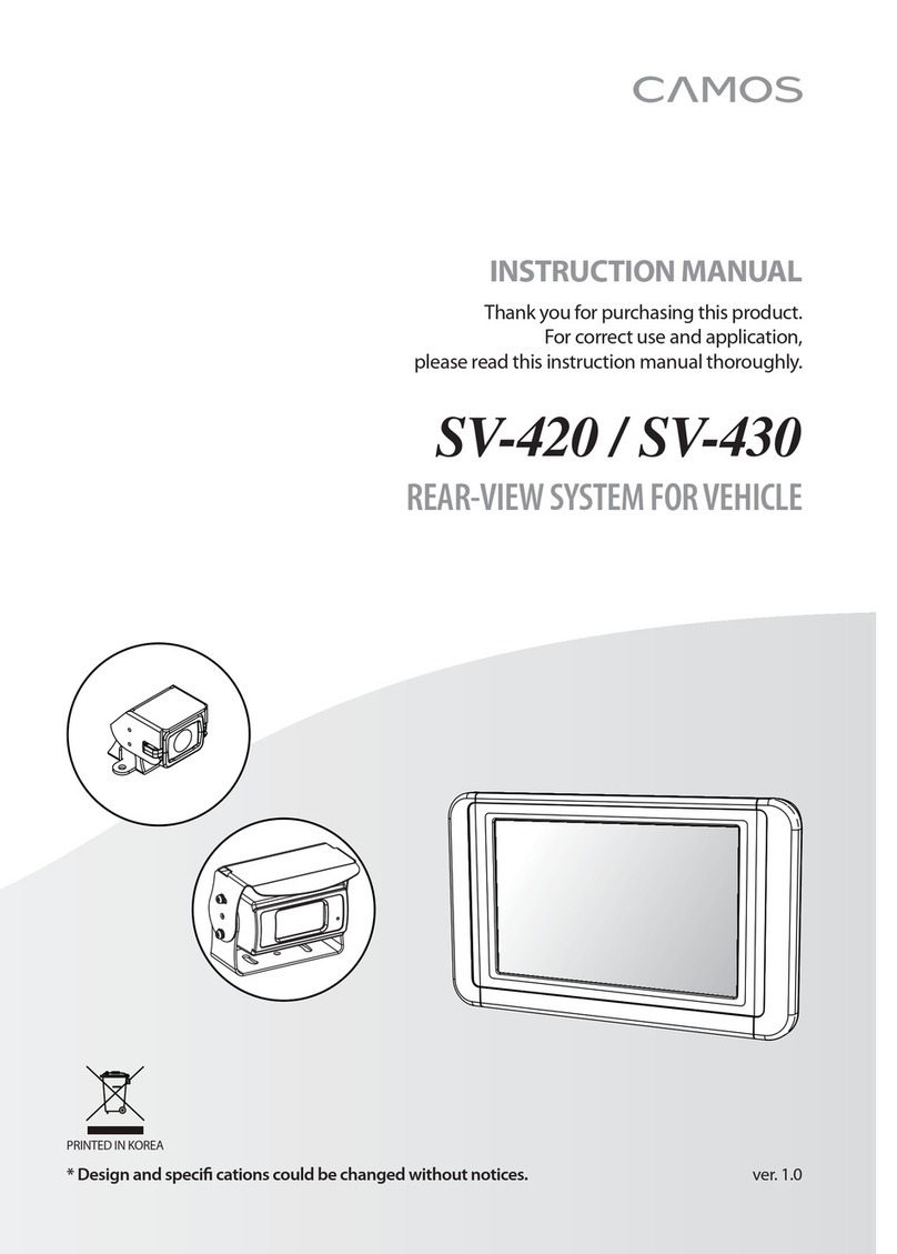 Camos SV-420 instruction manual