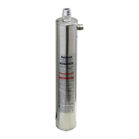 Rainfresh R519 Installation and operating instructions
