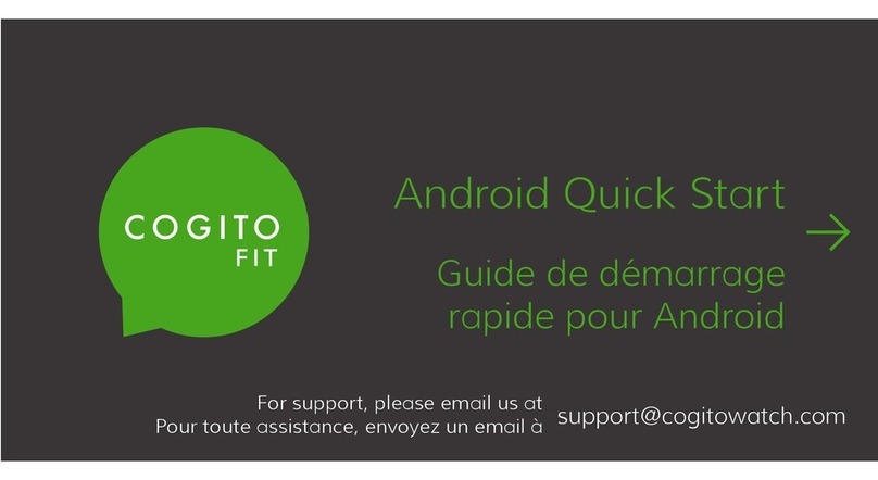 Cogito FIT quick start