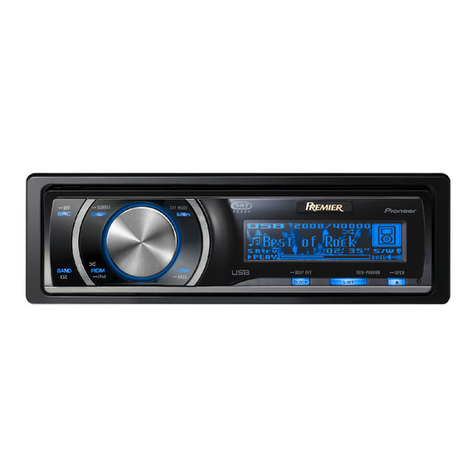 Pioneer DEH-P600UB - Premier Radio / CD Service manual