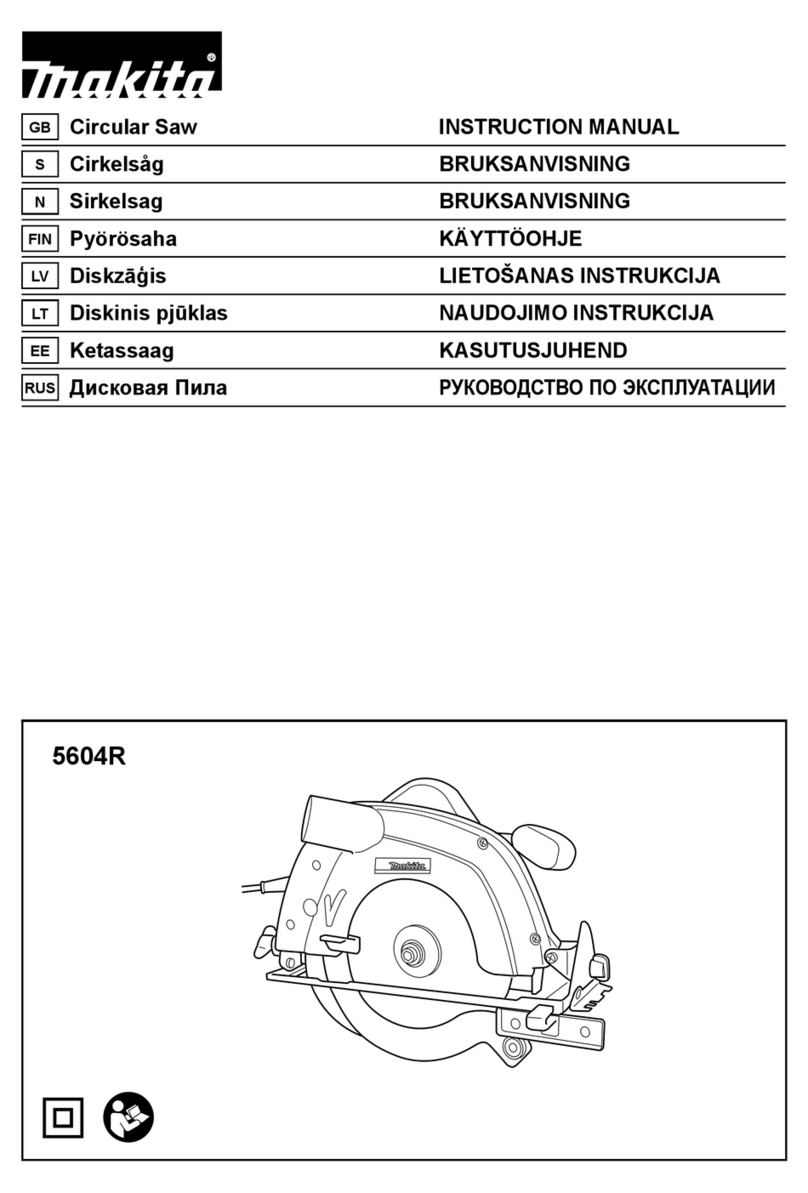 Makita 5604R User manual