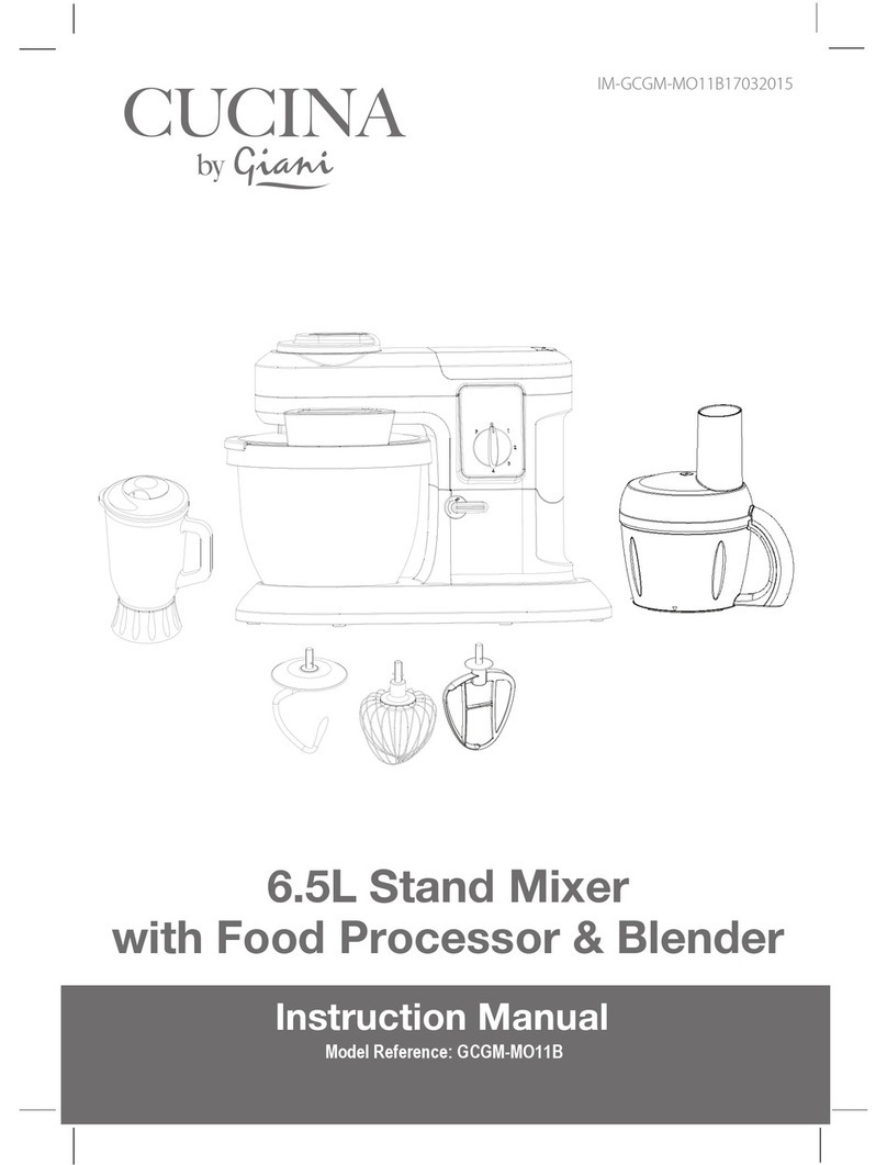 Giani CUCINAGCGM-MO11B instruction manual