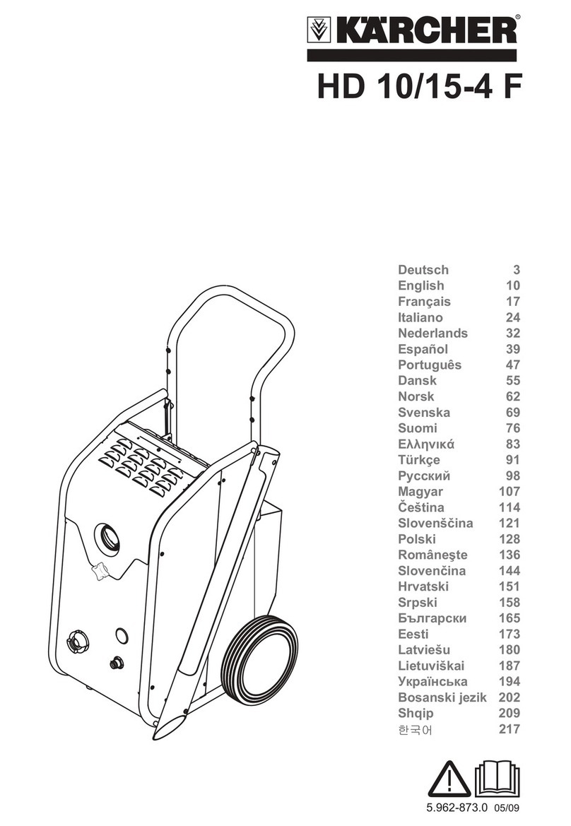 Kärcher HD 10/15-4 F User manual