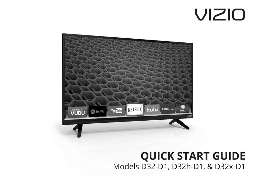 Vizio D32-D1 User manual