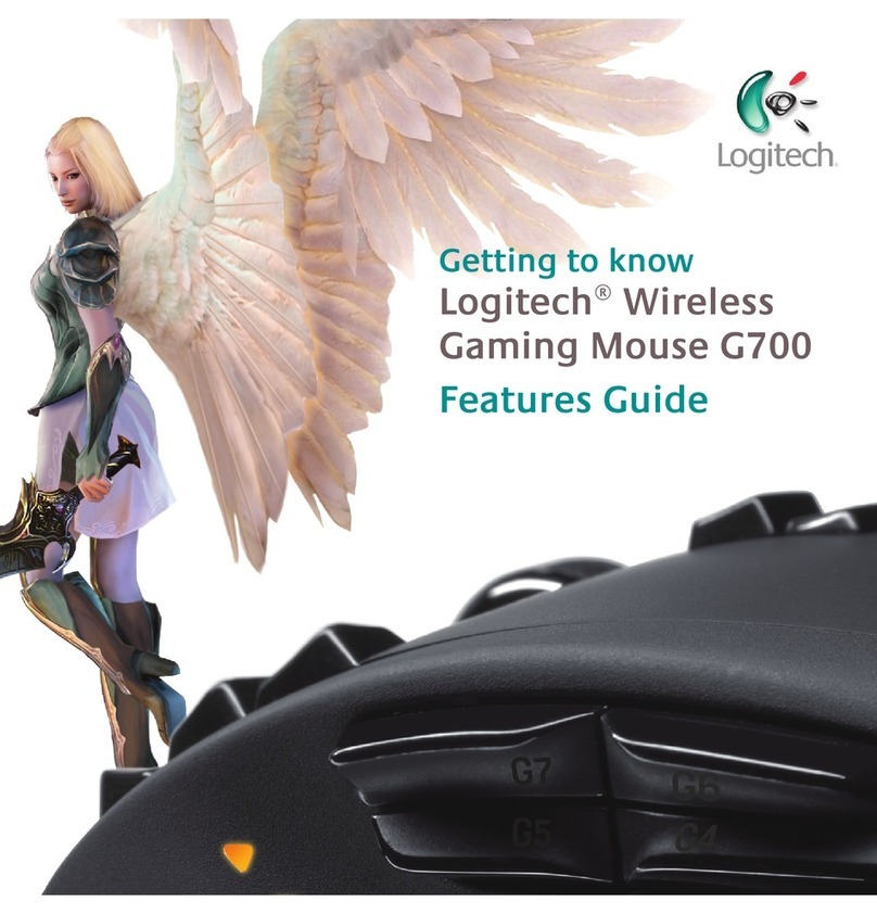 Logitech G700 Features guide
