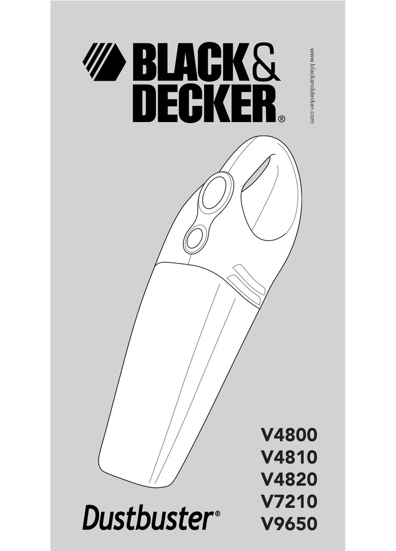 Black & Decker Dust Buster V4800 manual