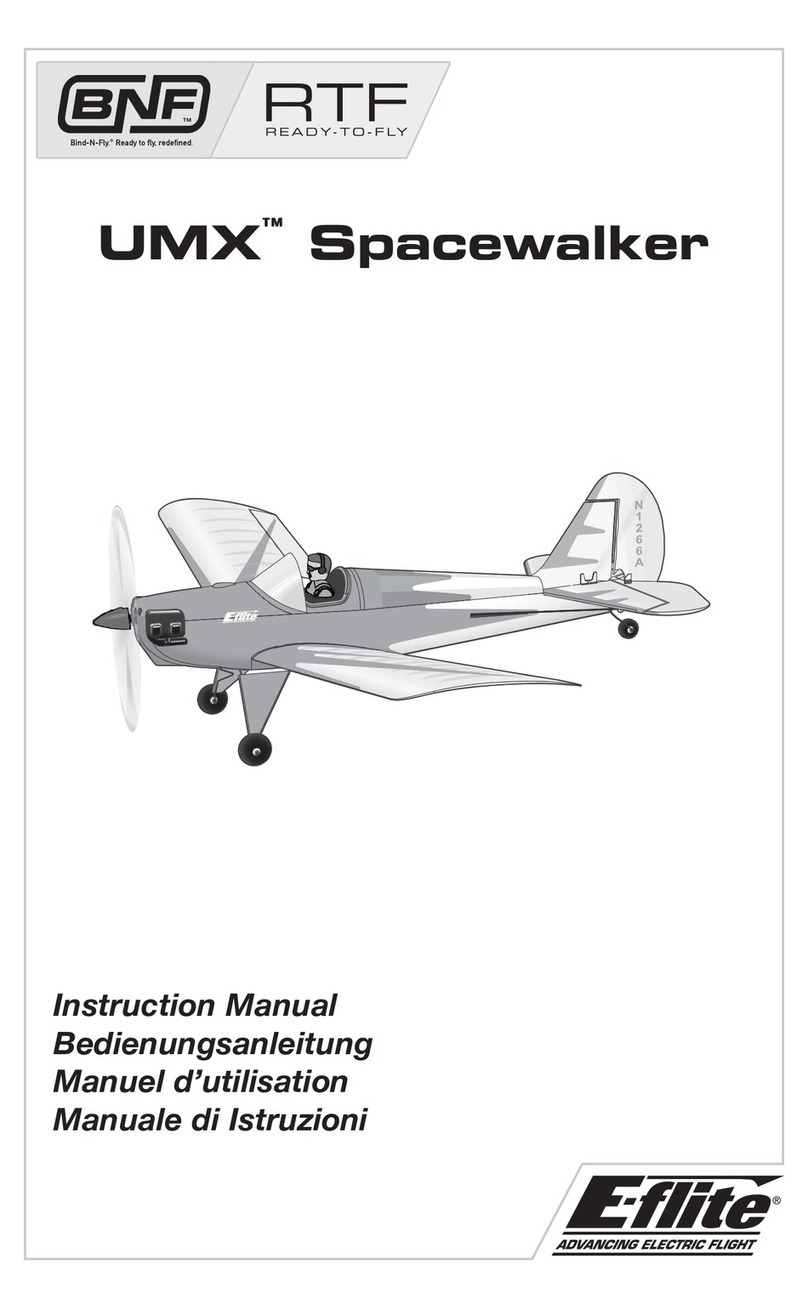 E-FLITE UMX Spacewalker User manual