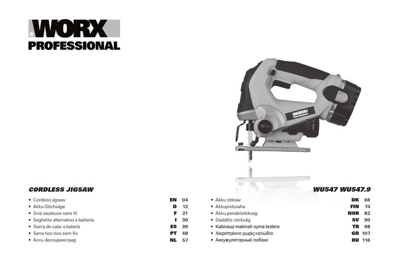 Worx WU547 manual