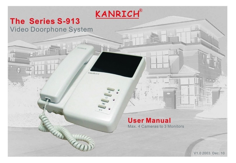 Kanrich S-913 SERIES user manual