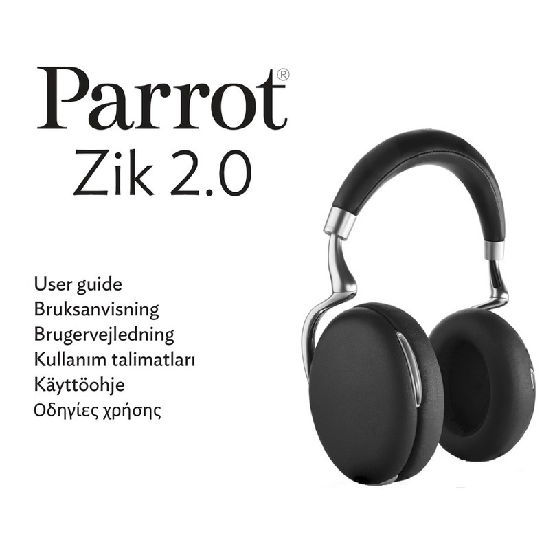 Parrot Zik 2.0 user guide