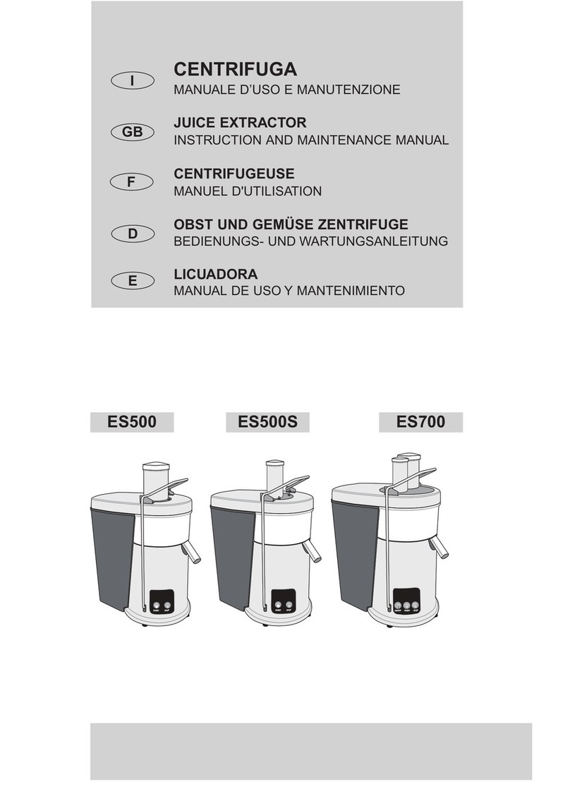 Ceado ES500 Instruction and maintenance manual