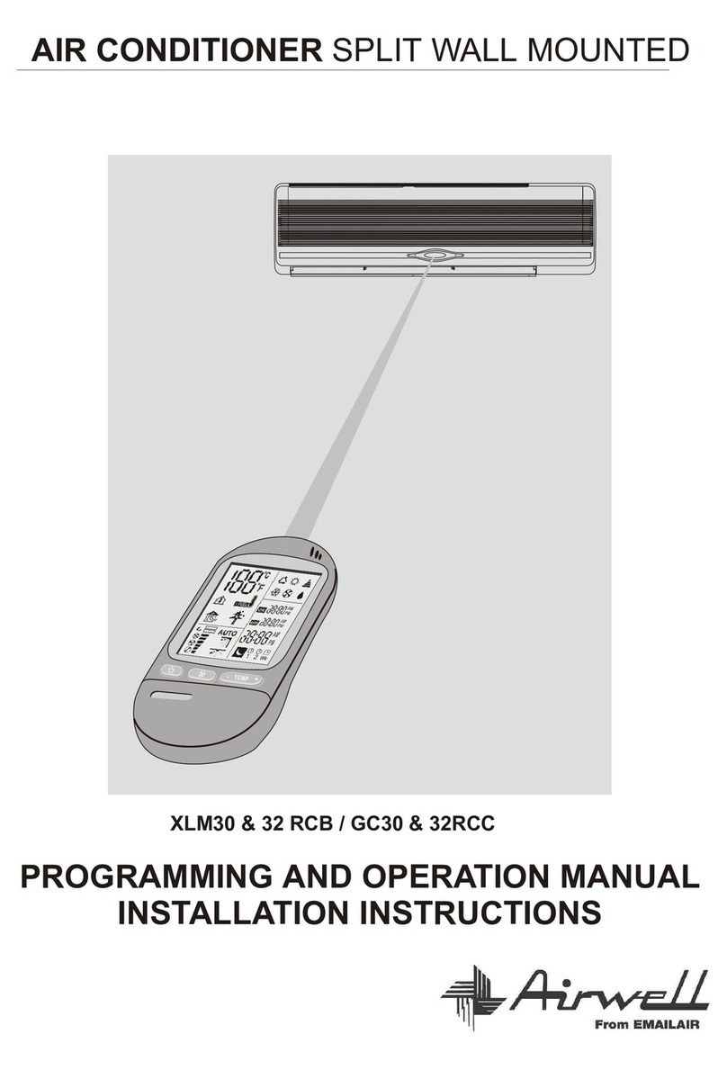 Airwell XLM30RCB User manual