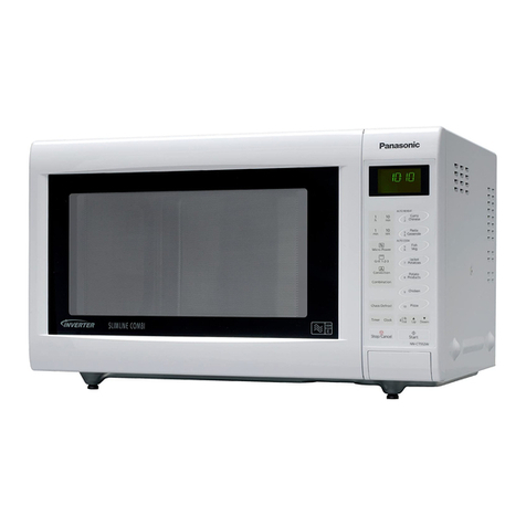 Panasonic NN-CT579S operating instructions