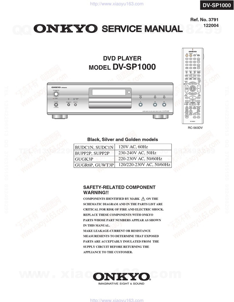 Onkyo DV-SP1000 User manual
