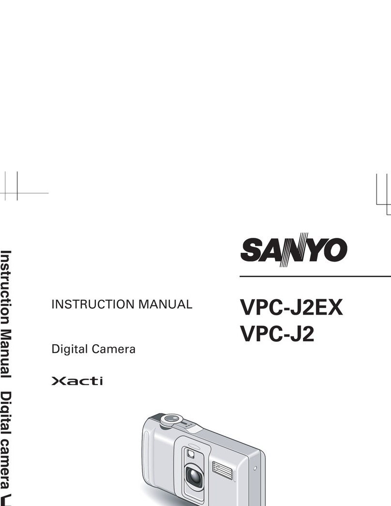 Sanyo VPC-J2EX User manual