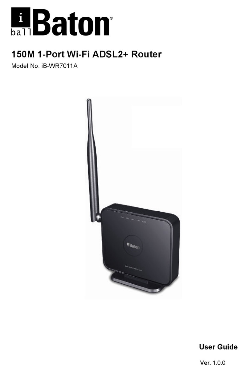 iBall Baton iB-WR7011A User manual iBall Baton iB-WR7011A User manual