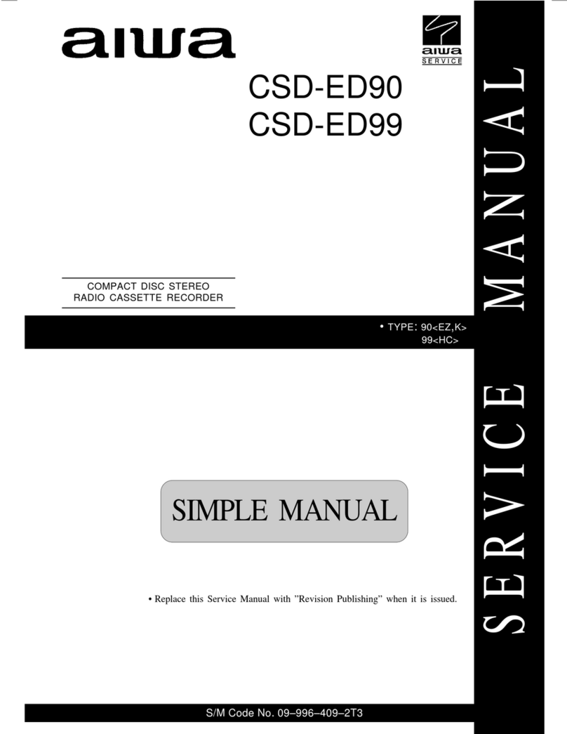 Aiwa CSD-ED90 Instructions for use
