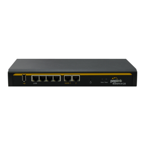 peplink balance ONE User manual peplink balance ONE User manual