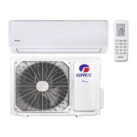 Gree GWH09QB-K3DNA5G/I User manual