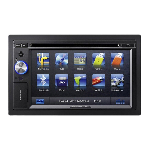 Blaupunkt New York 835 W operating instructions