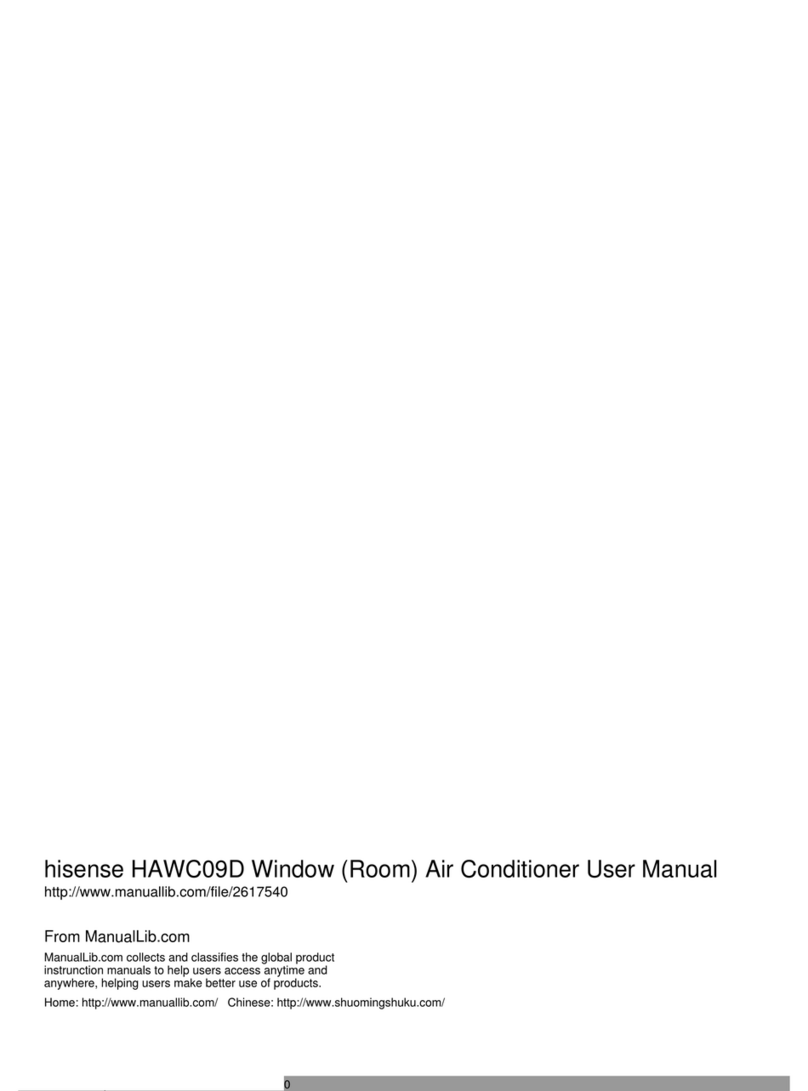 Hisense HAWC09D User manual