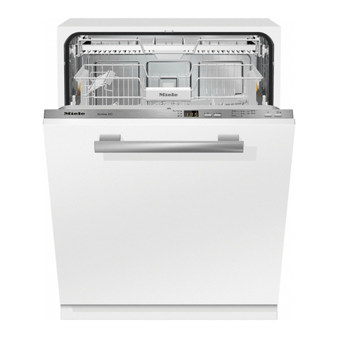 Miele G4263 operating instructions