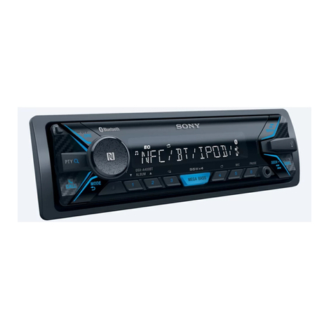Sony DSX-A400BT operating instructions