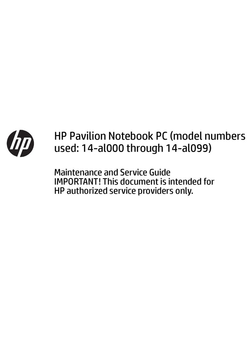 HP Pavilion 14-al00 Series Manual