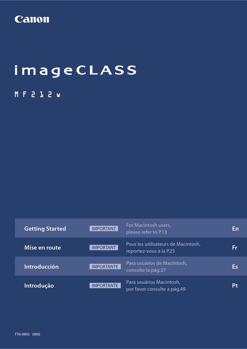Canon imageCLASS MF212w User manual