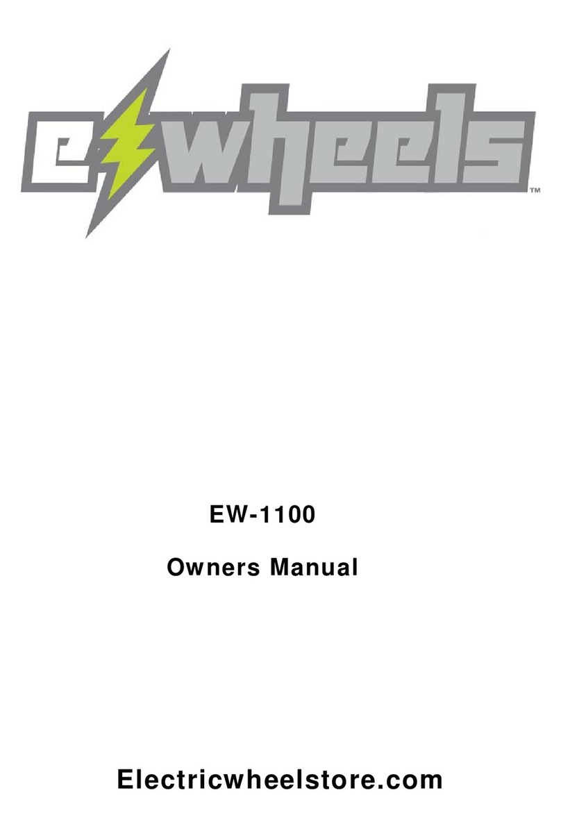 ewheels EW-1100 owner's manual