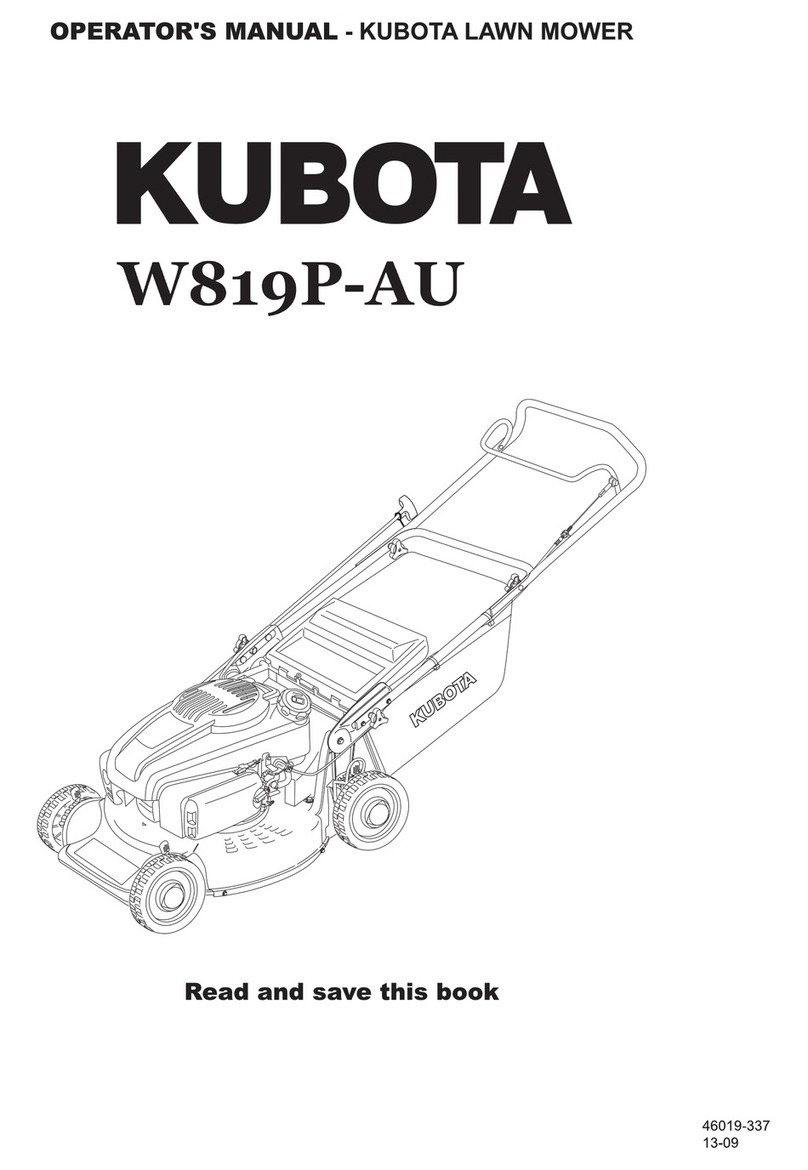 Kubota W819P-AU User manual