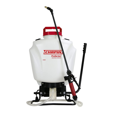 Chapin 61800 User manual