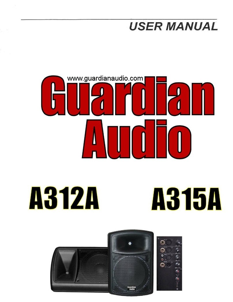 Guardian Audio A312A user manual
