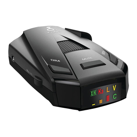 Cobra RAD250 User manual
